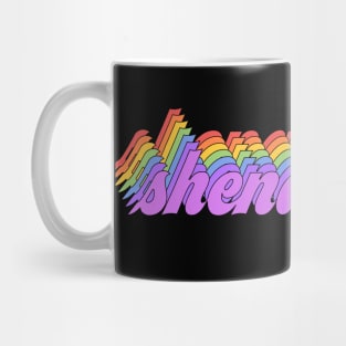 Rainbow meme: Just here for the shenanigans Mug